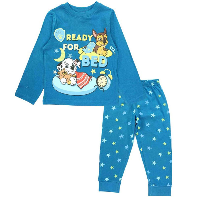 Picture of PAW52 BOYS PAW PATROL TWO PIECE 100% COTTON PYJAMA
